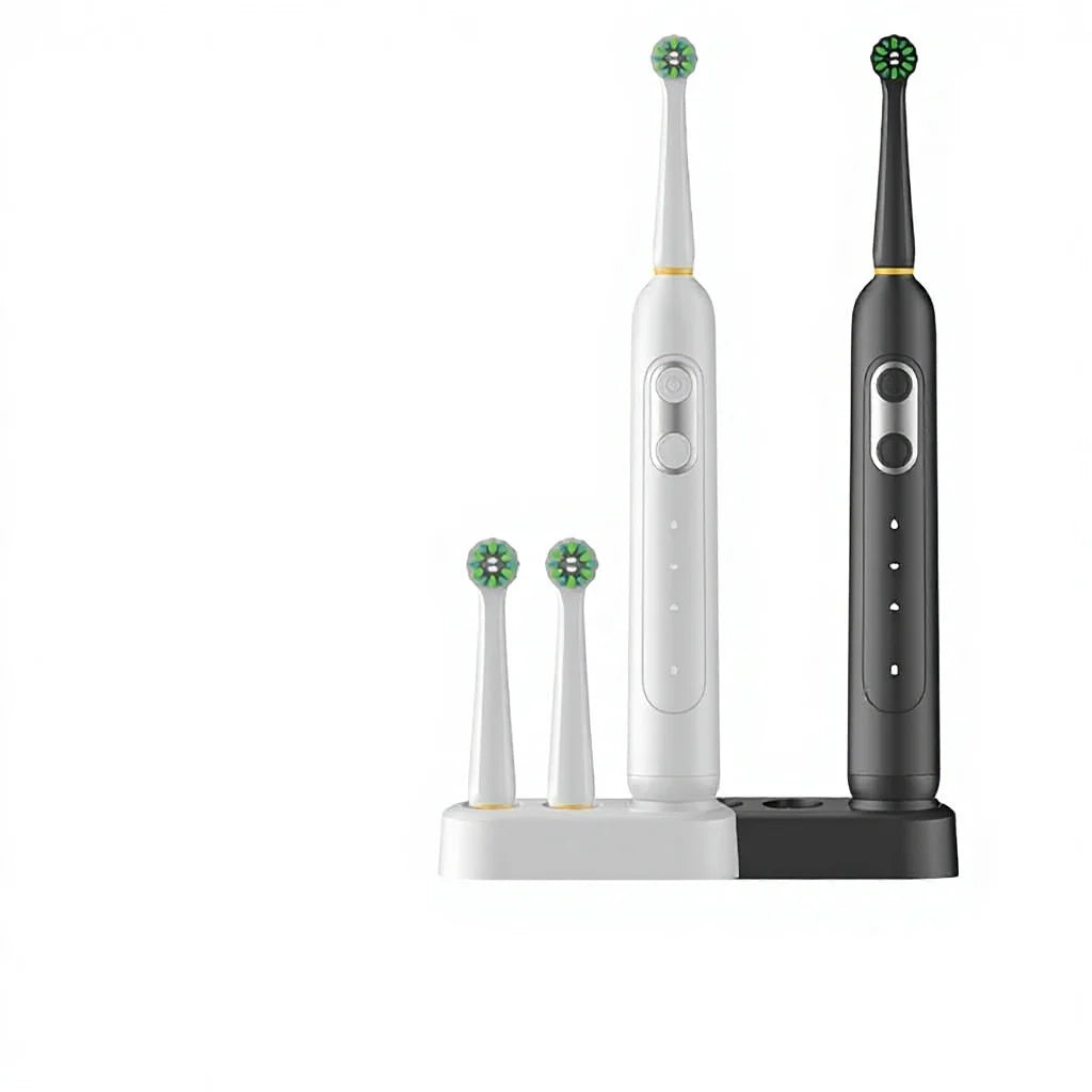 Smart Rotating Self-Cleaning Electric Toothbrush with Inductive Charging Waterproof Adult DuPont Soft Hair Head Brush