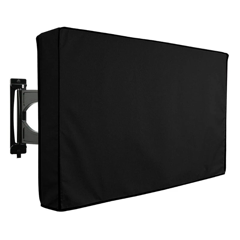 Weatherproof Dust-proof Outdoor TV Cover Beige 32" 36" 40" 46" 50" 55" 60" 65" Protect TV Screen Garden Patio Outdoor TV Cover