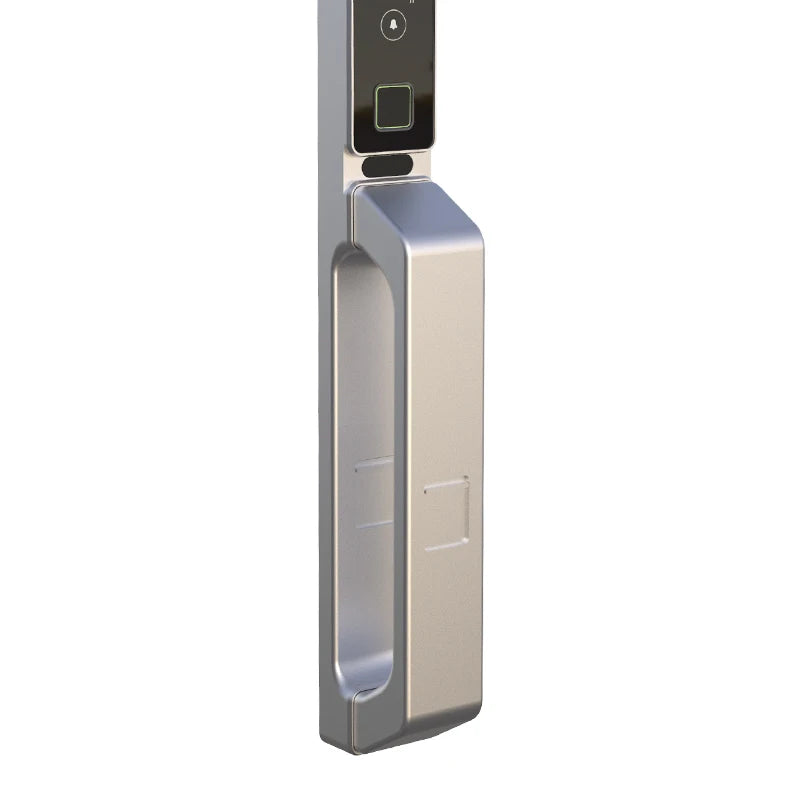 TUYA Face Recognition Fingerprint Hold Hands Lock Narrow Bezel Cell Phone Tuya Aluminum Door Code Lock Automatic Smart Door Lock