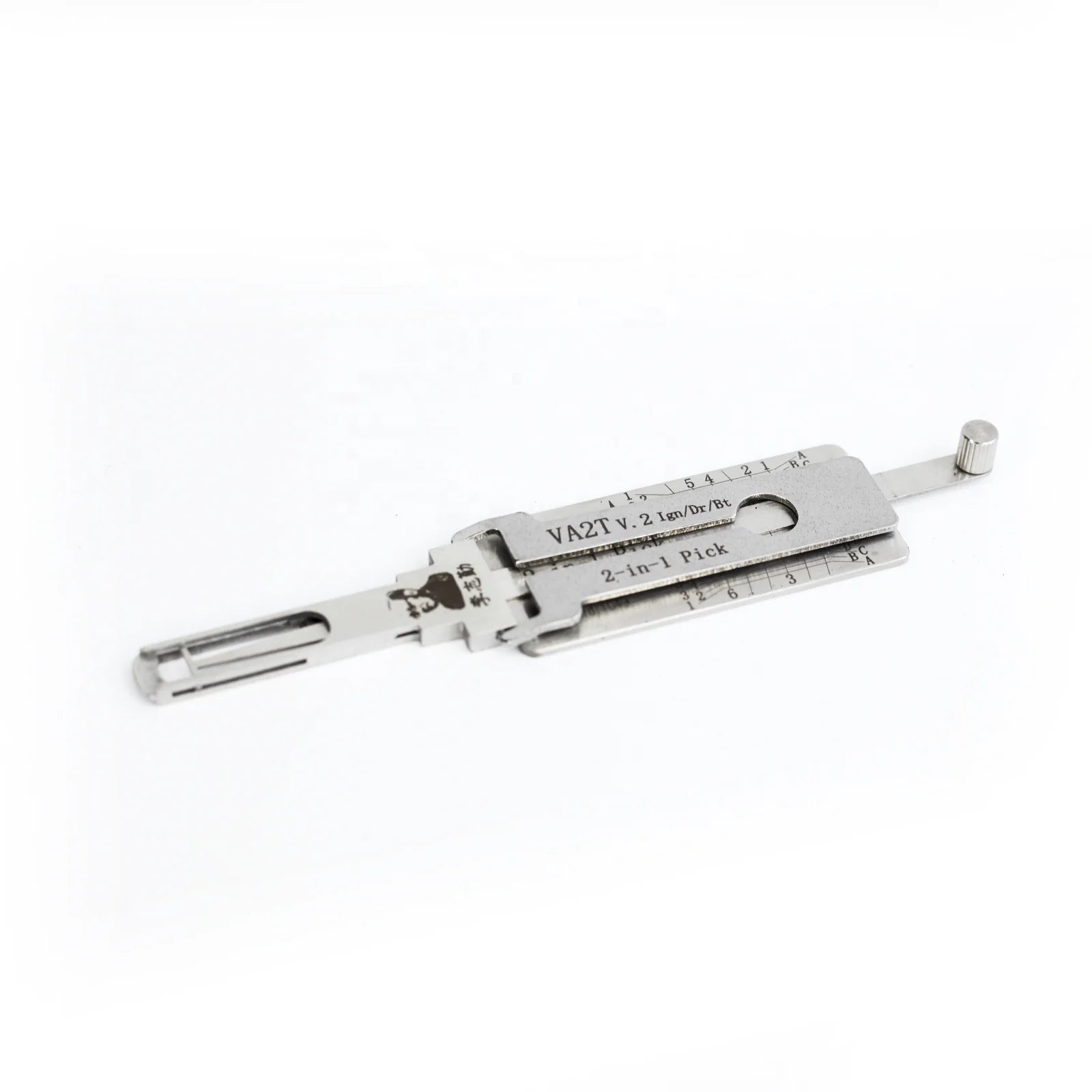 Original Lishi Tools VA2T 2 in 1 Locksmith Tools Lock Pick for Door Lock Opener Professional Hand Tools