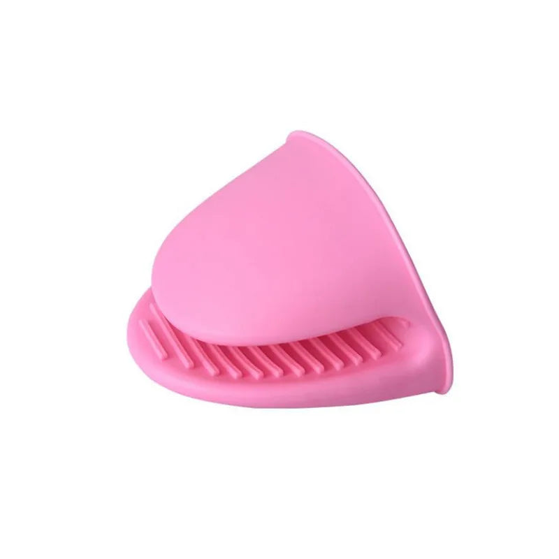 1Pc Thicken Silicone Baking Oven Mitts Microwave Oven Glove Insulation Non Stick Anti-slip Grips Bowl Pot Clips Kitchen Gadgets