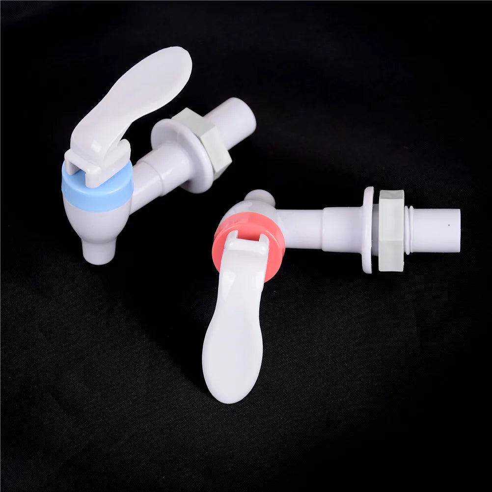 1 PC Push Type Plastic Water Dispenser Faucet Tap Replacement Home Essential Drinking Fountains Parts Bibcocks Accessories