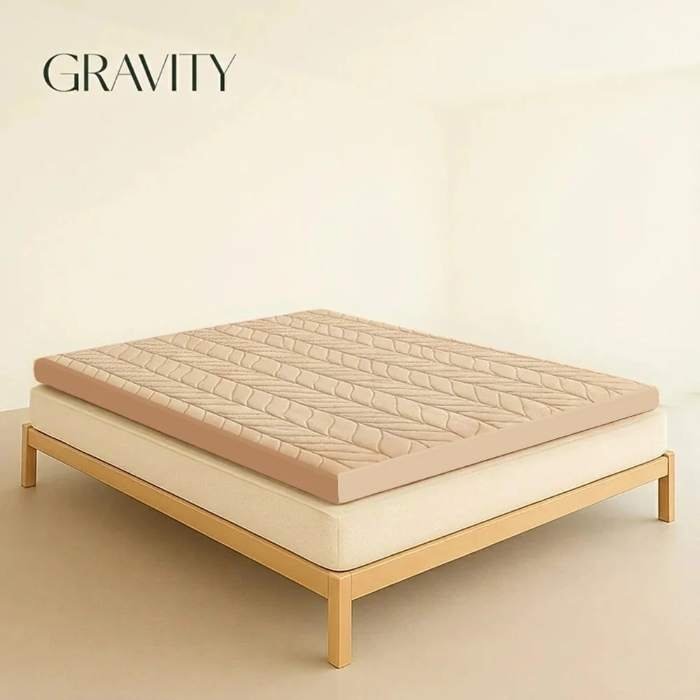 4inches Wheat Pattern Japanese Floor Futon Pad Cotton Folding Futon Compressible Tatami Mattress for Living Room