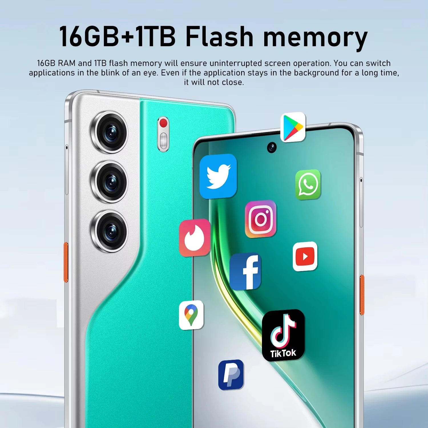 Hot Selling New C40 Pro 5G Smartphone Camon 40 Pro 1TB Deca-Core 7.3inch 16+1TB 8000mAh 108MP Android Phone with Spanish OS
