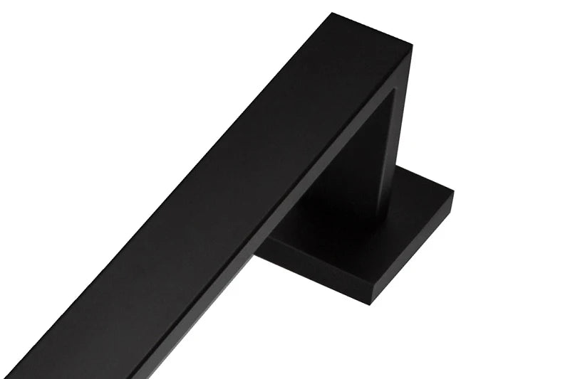 Matt Black Bathroom Hardware Set Kit Accessories Wall Shelf Towel Bar Rack Rail Robe Hanger Toilet Brush Roll Paper Holder Dish