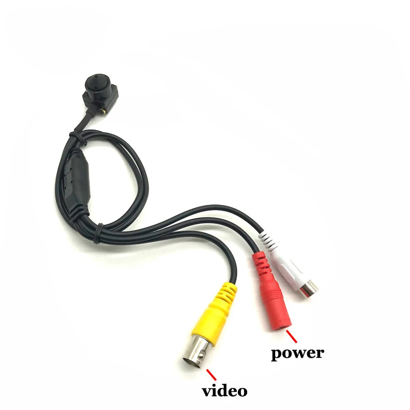 HD Mini Security Camera 1080P/2MP IMX323 Chip AHD/TVI/CVI/CVBS 4-in-1 Wired Home Cam With Audio 3.7mm/2.8mm Lens
