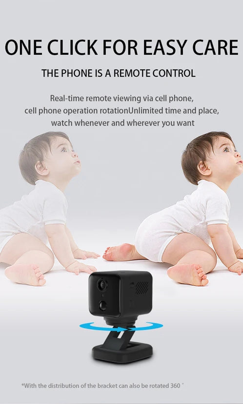 Winait 360 Degree Rotation Home Security Baby Monitor Camera FULL HD 1080P
