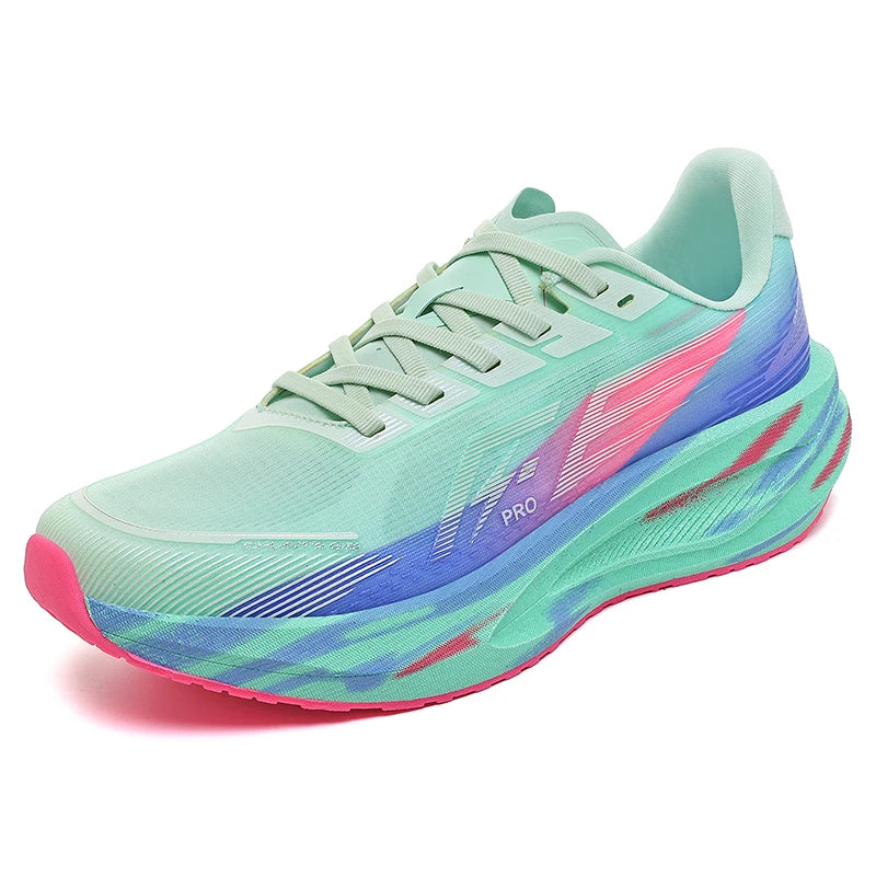 Carbon Plate Running Shoes for Men Women Professional Marathon Racing Trainers Lightweight Breathable Road Cushioning Sneakers