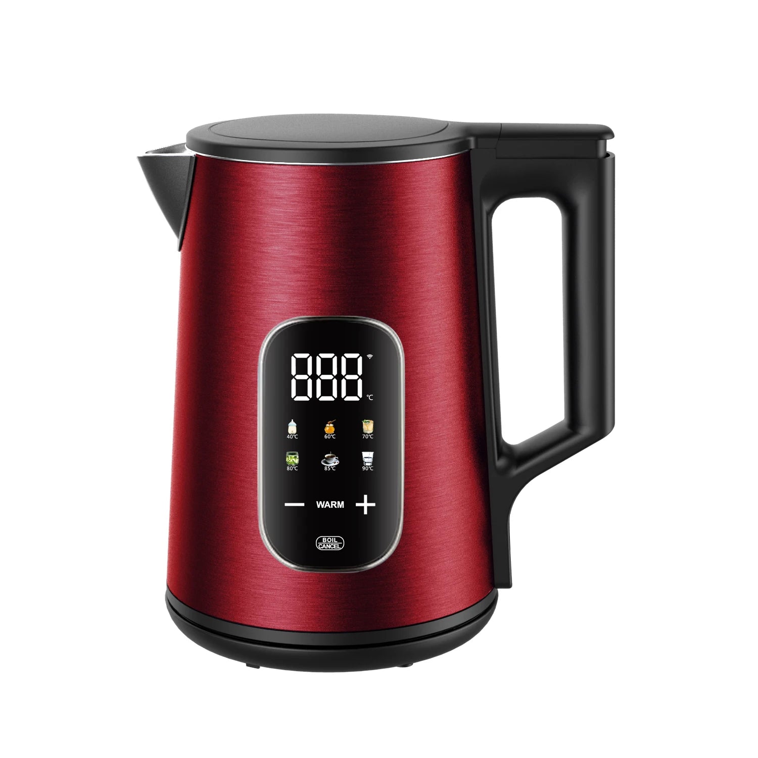 New 1.7L Digital Tea Smart Electric Kettle Keep Warm Temperature Controller LED Display Kettle with WiFi CB CE GS Certification