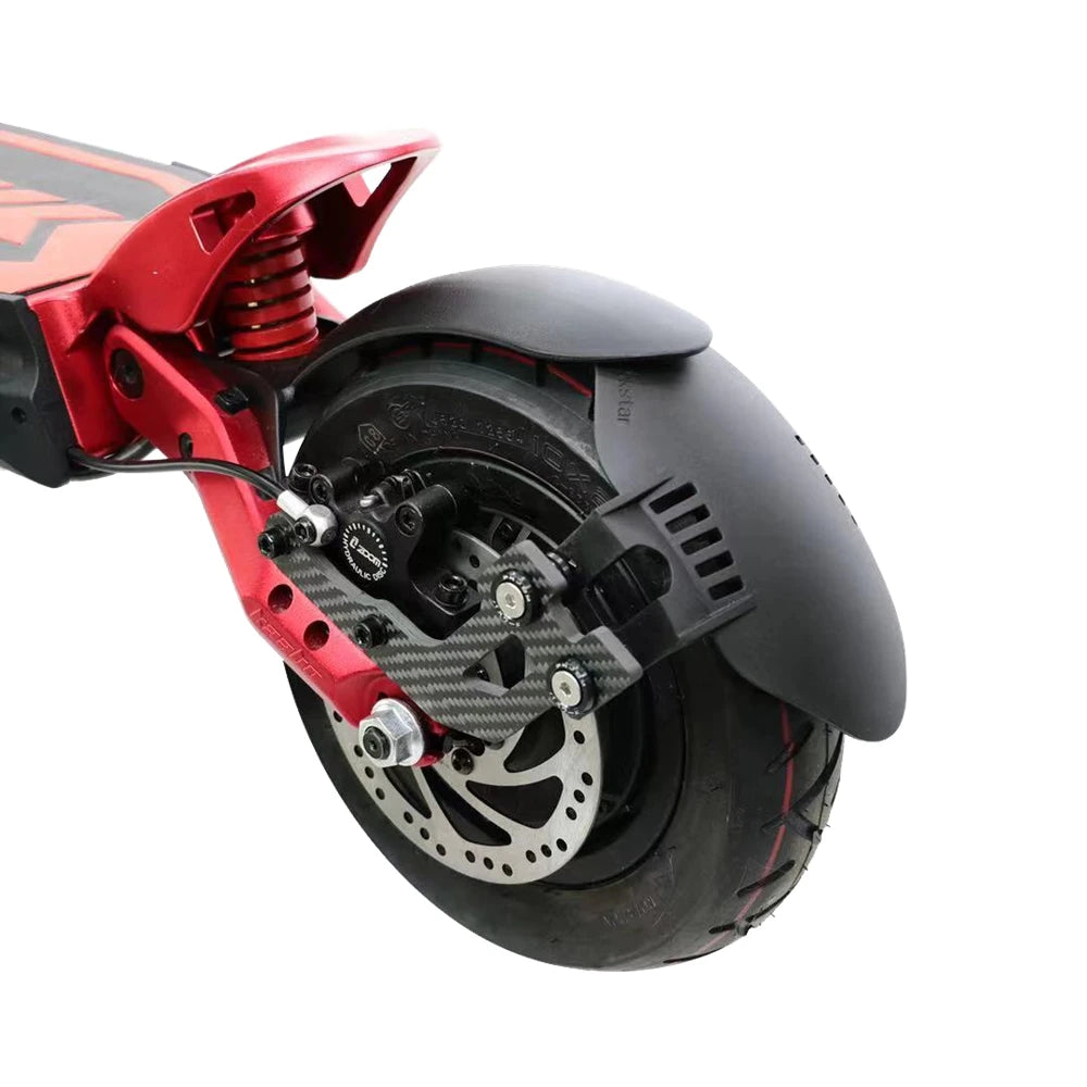 Upgraded Fender With Carbon Fiber Bracket for ZERO 10X Kaabo Mantis 10 Dualtron Electric Scooter Mudguard Wheel Cover 11 10 Inch