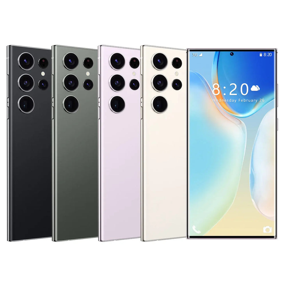 New S24 Ultra Phone Version Smartphone 4GB+128GB Android Cellphones Original Unlocked 5g Gaming Mobile Phones