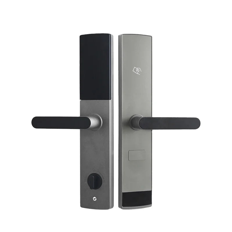YAGU Stainless Steel Card Encoder Security Door Lock System for Wood and Brass Doors Hotel Lock Entry Security Locks for Doors