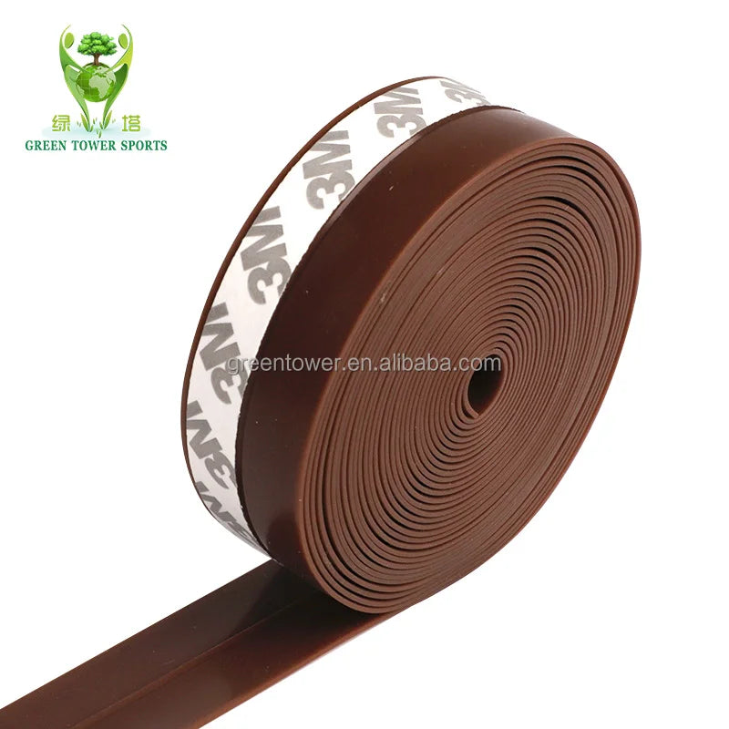 25 mm Width Transparent Adhesive Tape Silicone Sealing Strip for Doors Windows and Shower Glass Gaps