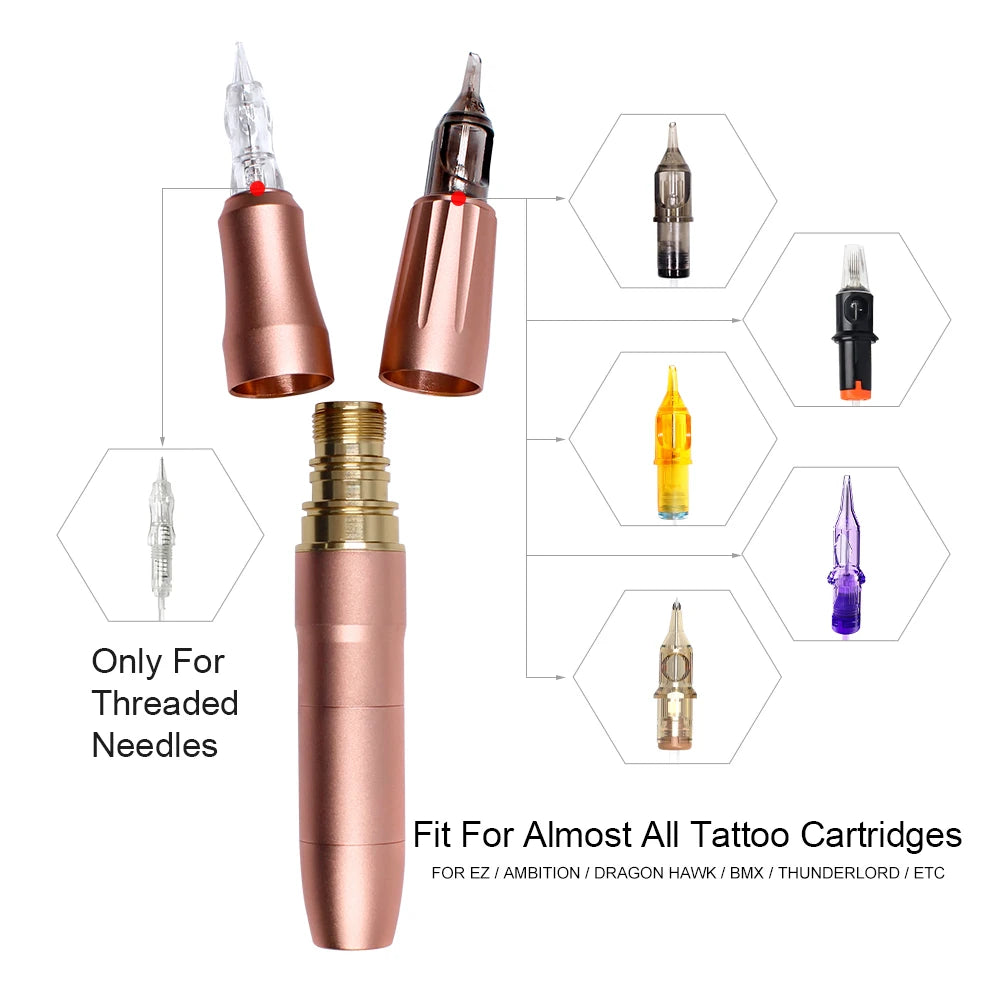 Permanent Makeup Machine Sets Dual Use Rotary Tattoo Machine Pen Tattoo Kits for Cheap Eyebrow Machine with 2 head P300