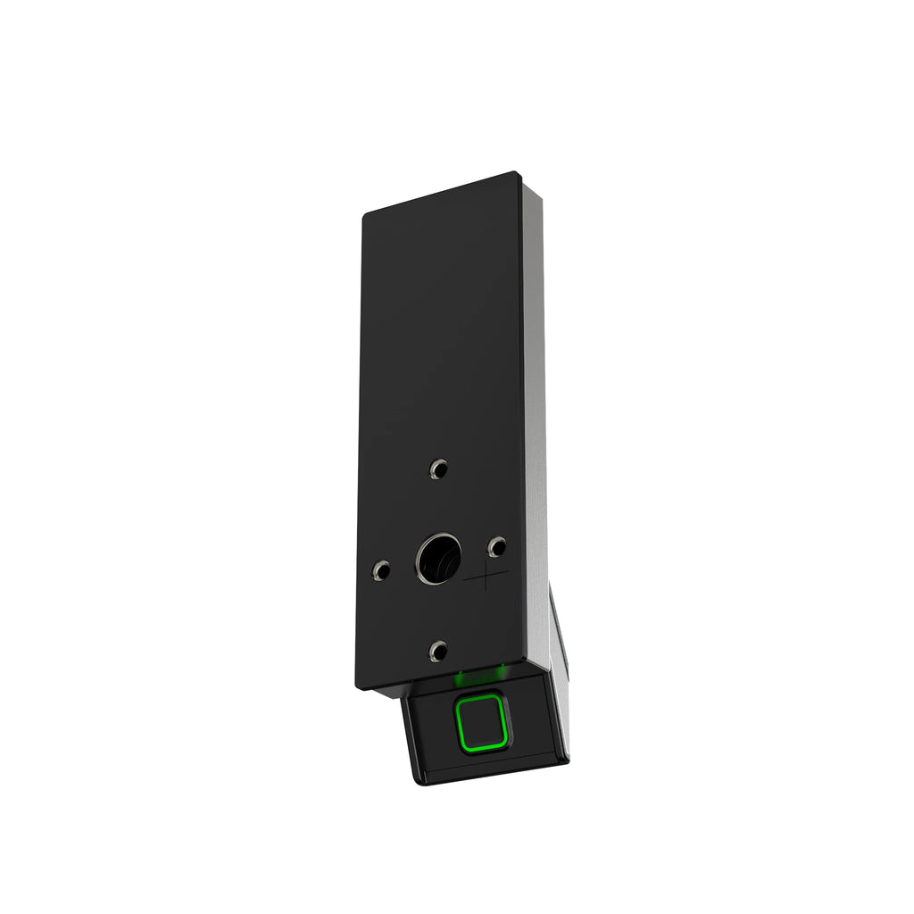 Smart RIM Lock Tuya App Control RFID Key NFC Unlock Outdoor Door Fingerprint Aluminum Alloy Rim Lock