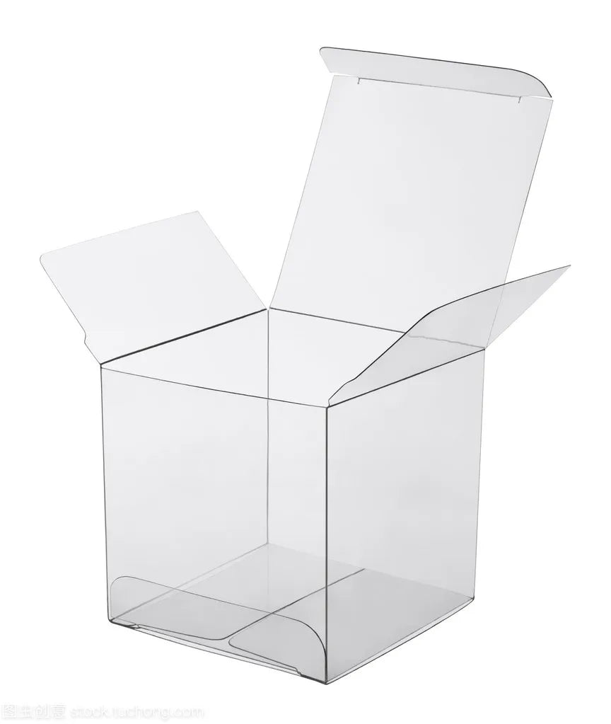 Clear Folding Packaging Box with Ribbon Macaroon Wedding Party Baby Shower Favour Boxes Gift Boxes Cookie Packaging