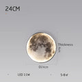 Modern LED Wall Lamp Moon Indoor Lighting For Bedroom Living Hall Room HOME Decoration Fixture Lights decorate Lusters Lamps