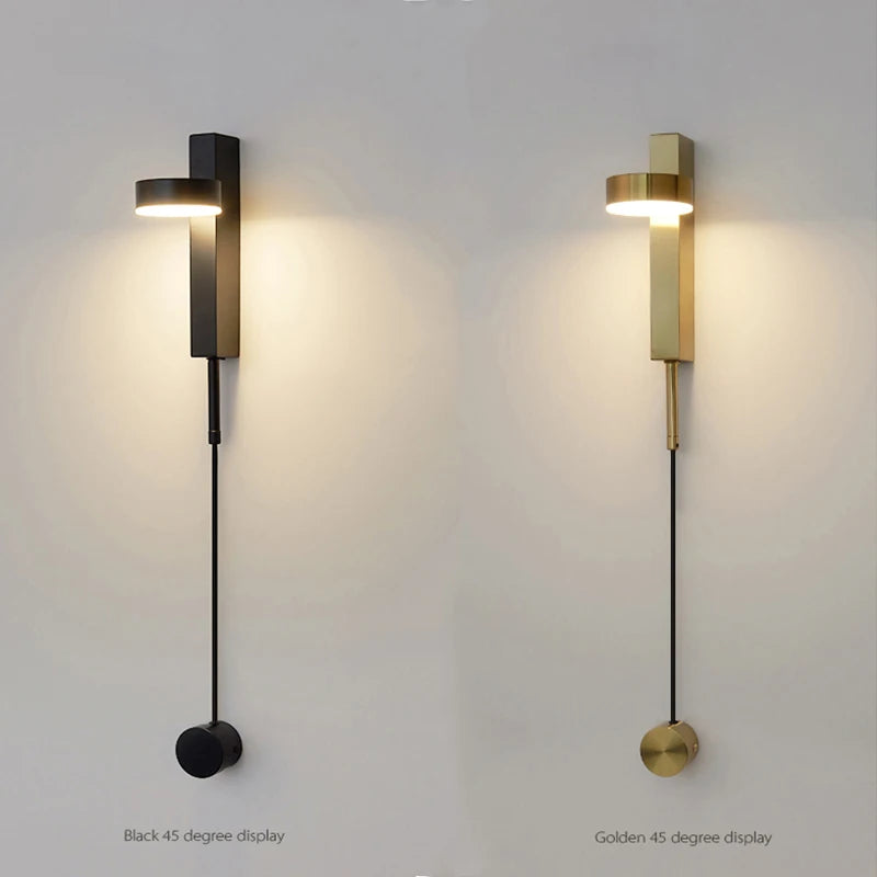 Modern Tv 2023 New Led Lamp Bedside Table Bedroom Lights for Living Room Decor Wall Indoor Lighting