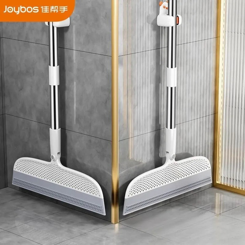 2 in 1 Silicone Removable Broom Floor Cleaning Squeegee Broom Magic Silicone Broom for Household Use