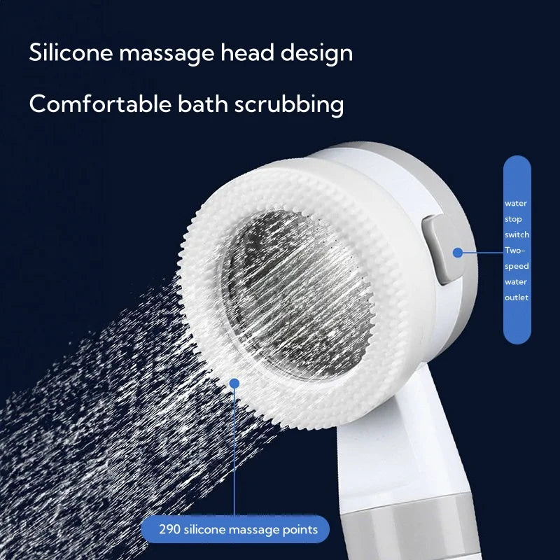Portable Outdoor Shower, Camping Shower Pump, Adjustable Flow, Electric Shower With Hose for Camping Outdoor
