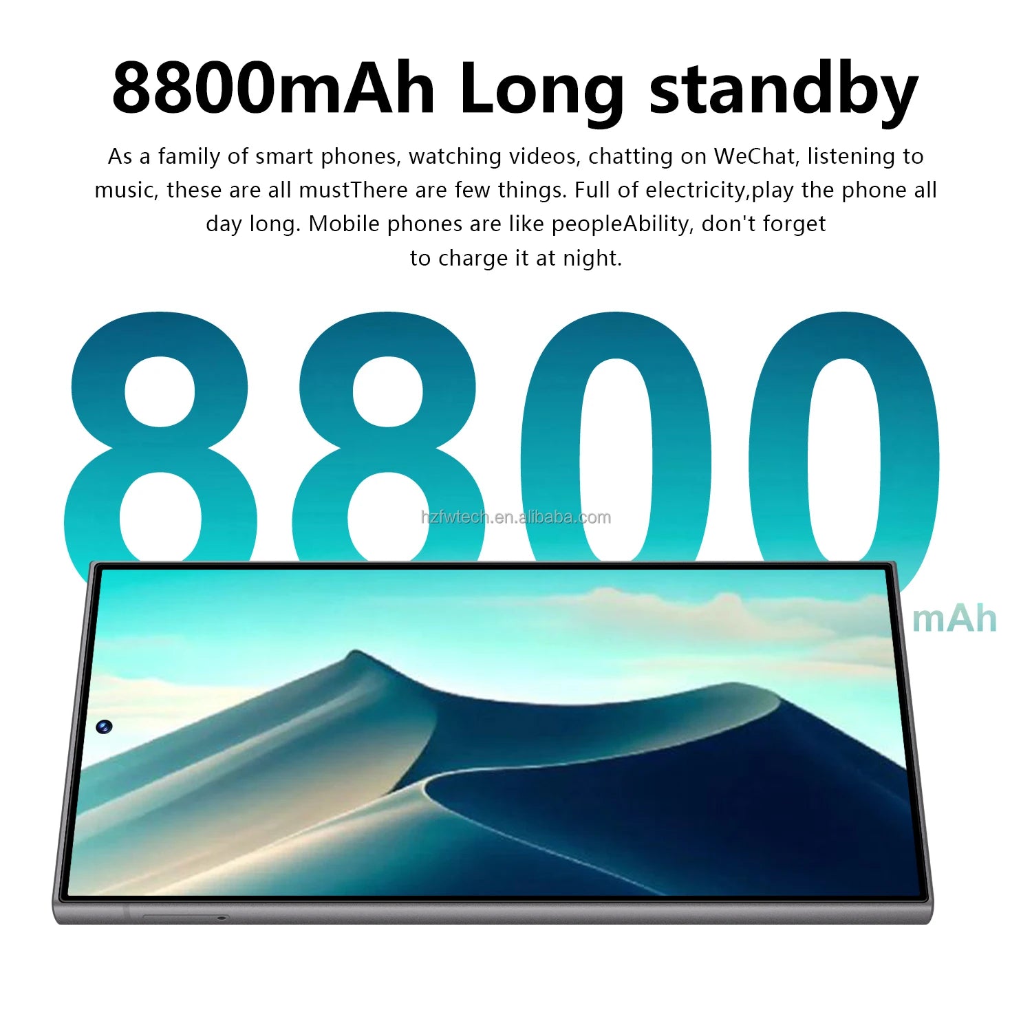 S25 ULTRA 5G Smartphone 7.3 Inch HD Screen 8800mAh Battery 108MP Camera DecaCore Phone CPU MTK Processor LTE CDMA Mobile Phones