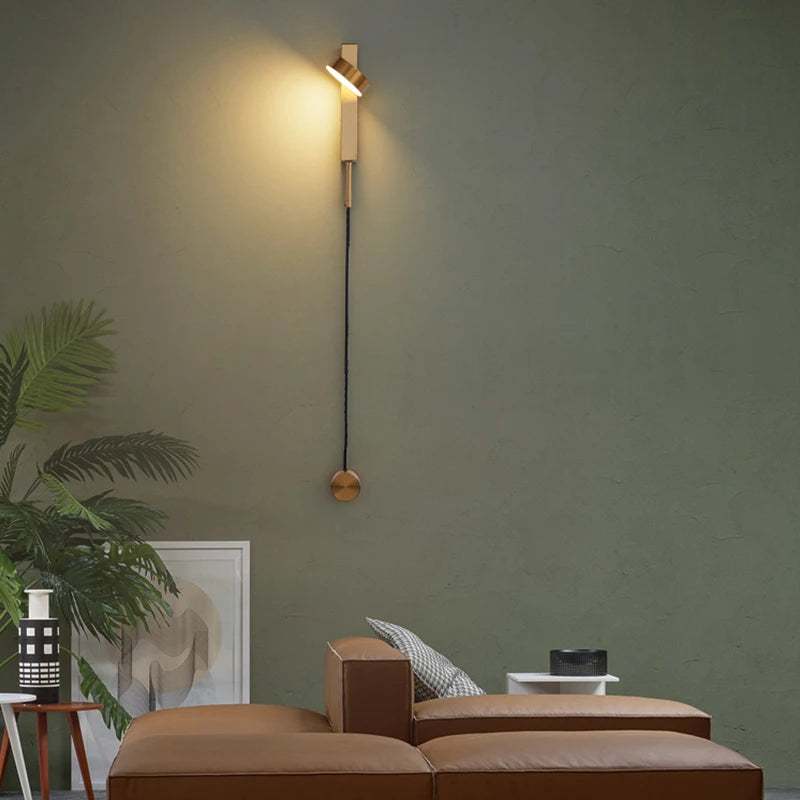 Modern Tv 2023 New Led Lamp Bedside Table Bedroom Lights for Living Room Decor Wall Indoor Lighting