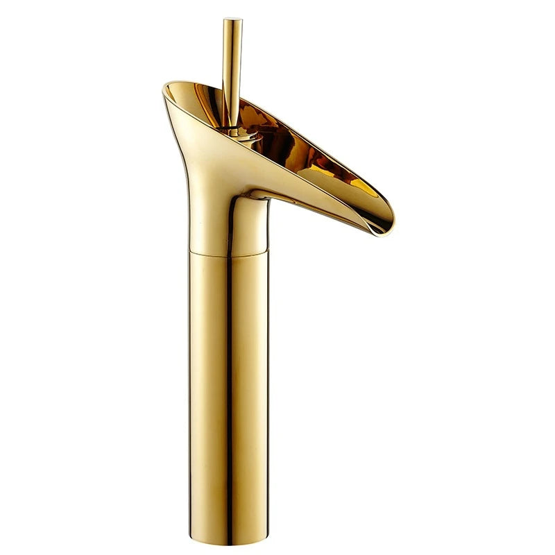 Modern Antique Single Level Bathroom Wash Basin Faucet Matte Black Thermostatic Lavatory Faucet Water Taps Single Level Basin