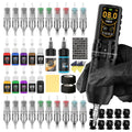 Wireless Tattoo Machine Kit, 1.47" Color Screen, Adjustable Tattoo Pen Kit, Exclusive for Tattoo Studios, Customizable Logo.
