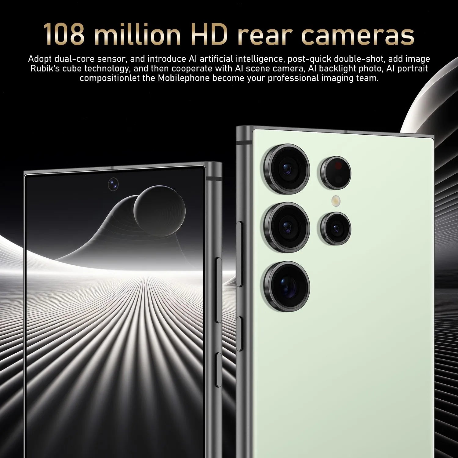 Wholesale Cheap Original Phones 48+108MP S24 Ultra Smartphone 16GB+1TB 5G Dual SIM Cellphon 5g Smartphone 5g 8000mAh