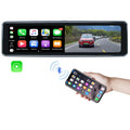 4k Rearview Mirror Dash Camera 10.99 Inch Car Dvr Universal Carplay Android Auto Car Video Recorder GPS Navigation Black Box