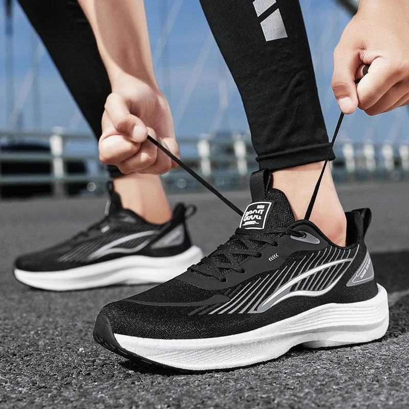 Spring New Youth Women Sport Shoes Comfort Mesh Breathable Hard-wearing Lightweight Height Increasing Casual Walking
