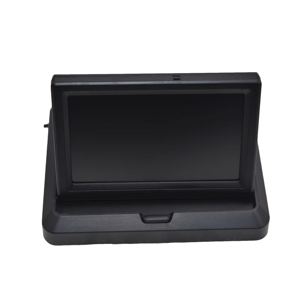 Car Rear View Camera or with Monitor 5 Inch 800*480 TFT LCD Foldable Reverse Parking And 12 LED Night Vision