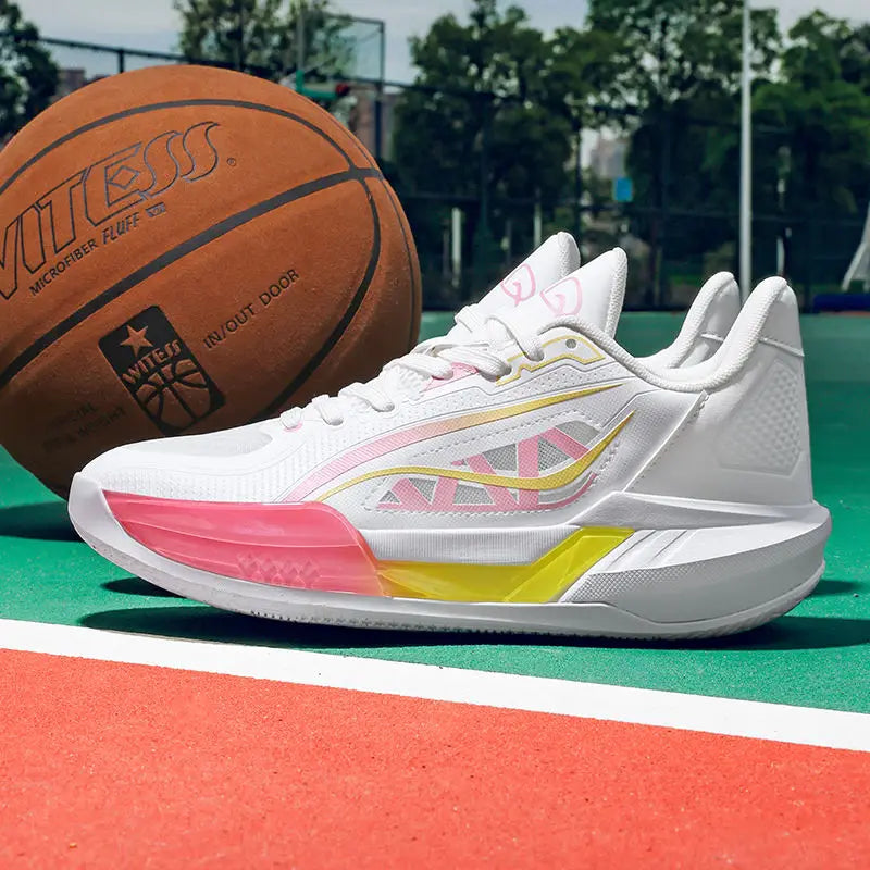 Custom Logo High-Performance Basketball Sneakers Ergonomic Support Wear-Resistant Breathable Non-Slip