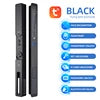 Straight Style Broken Bridge Aluminum  Ultra Narrow Ultra Thin Frame Face Recognition Palmprint Fully Automatic Smart Door Lock