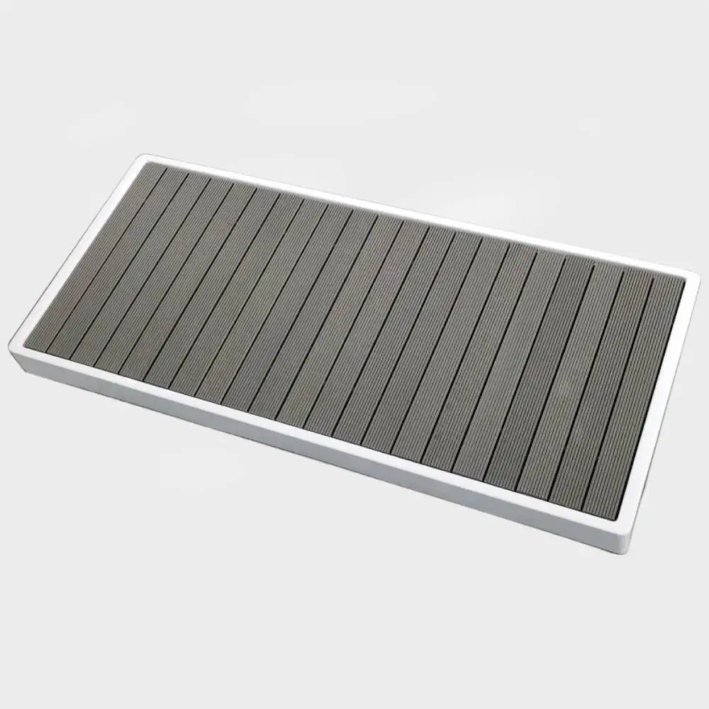 U.S. Local Stock Modern Design Anti-Slip Wooden Bath Shower Pedal Cold Plunge Basin Ice Bath Tub Draining Platform for Spa