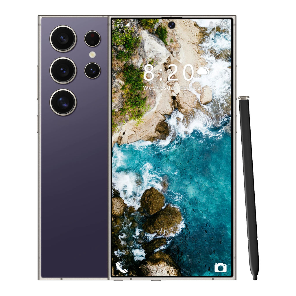 2022 New Big Screen 6.7inch S24 Ultra 16GB+1TB Mobile Phones 5G Smartphone Gaming 5G Phones Android 13.0