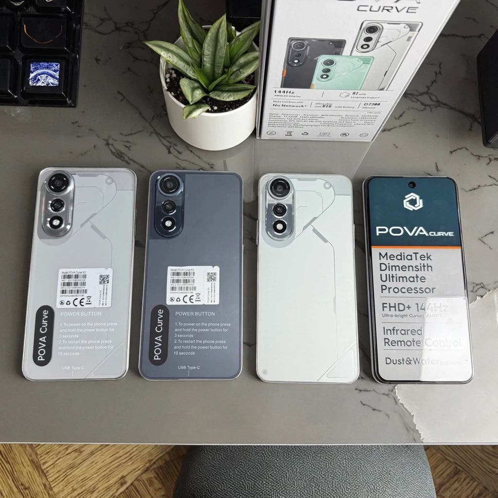 Hot Selling Popular 7.3inch Pova 7 16GB+1TB Smart Phone Mobile Phones 6800mAh Low Price