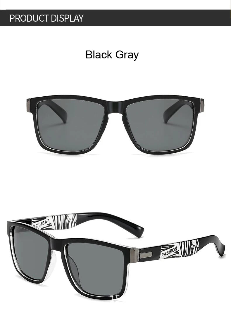 Fashion Polarized Sunglasses Man Woman Driving Coating Points Red Frame Eyewear Male Sun Glasses UV400 Sun Glasses