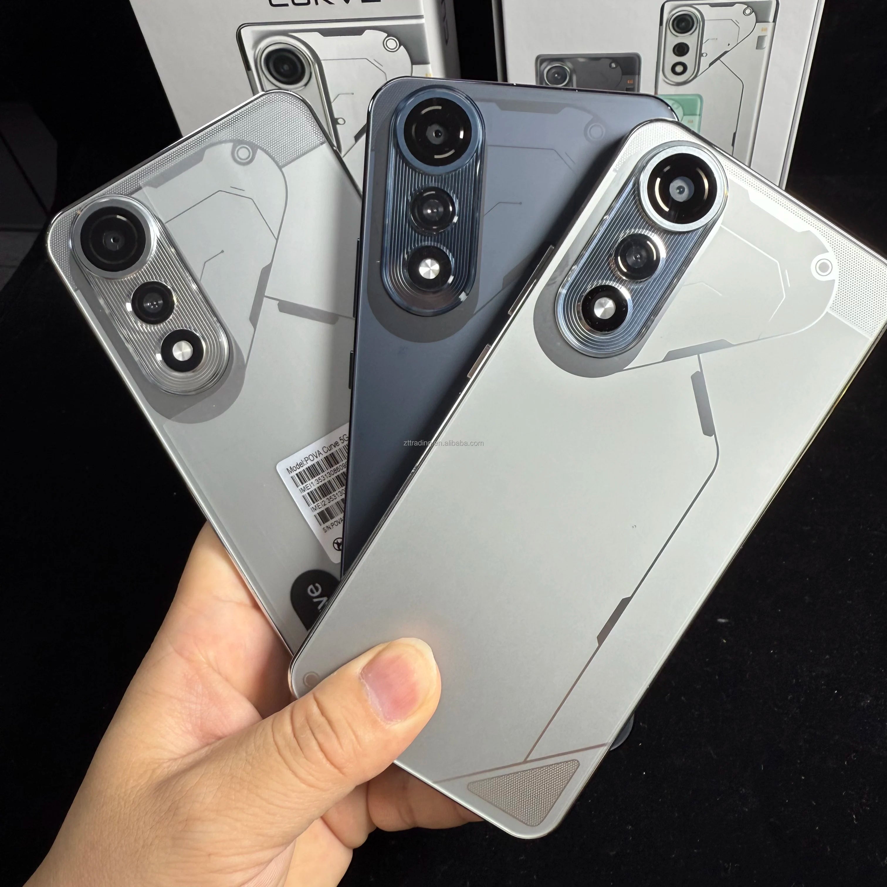 Hot Selling Popular 7.3inch Pova 7 16GB+1TB Smart Phone Mobile Phones 6800mAh Low Price