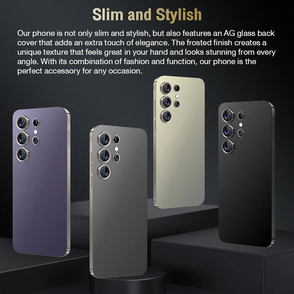 Cellphone SmartPhone S25 Ultra 16GB+512GB Smartphone 7inch Unlocked Dual Card 5G Phones Android 14 Mobile Phones