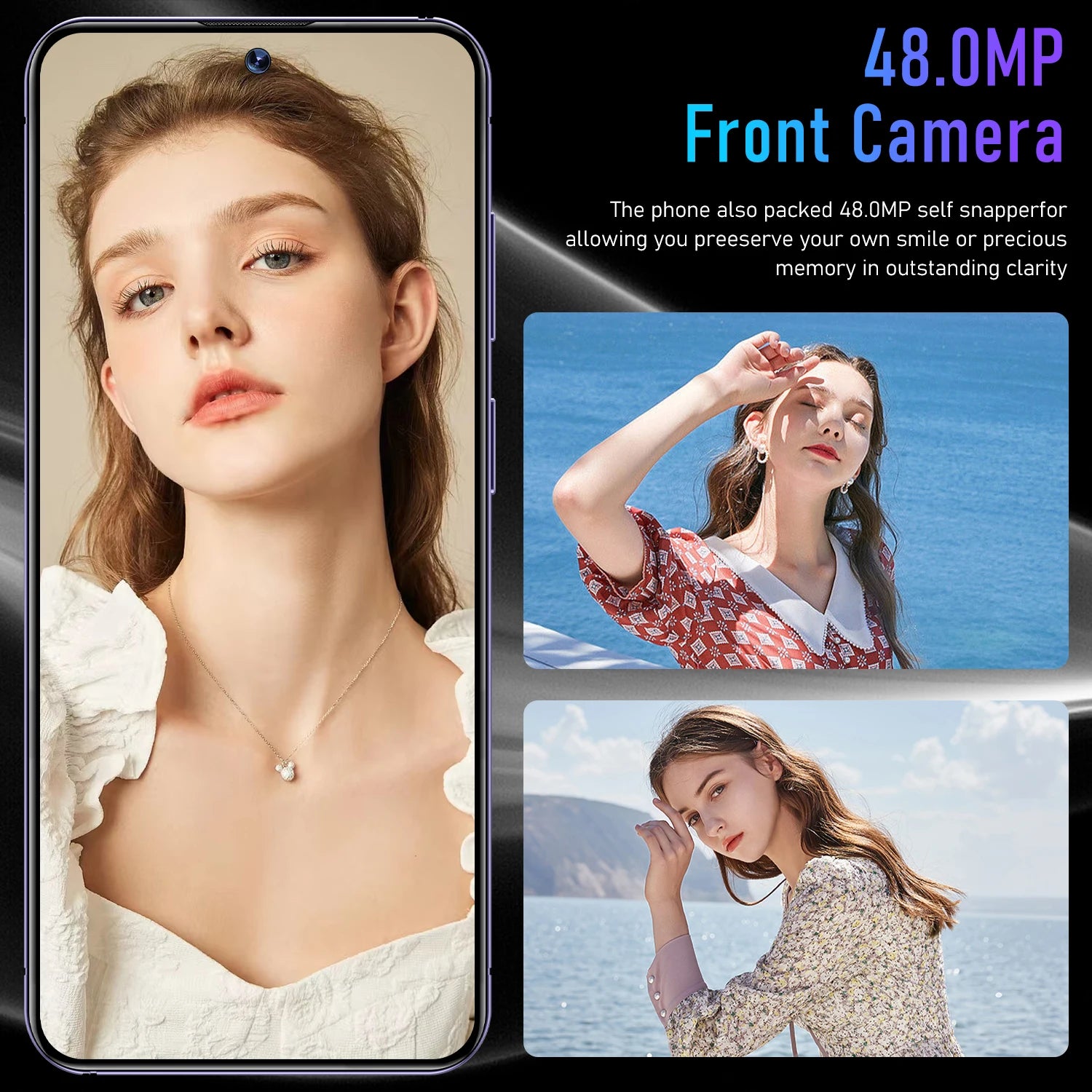 Promotion Custom S24 Ultra Unlocked Mobile Phones Big Screen 5G Smartphone 16gb + 1TB Android13 Dual SIM Card Telefone