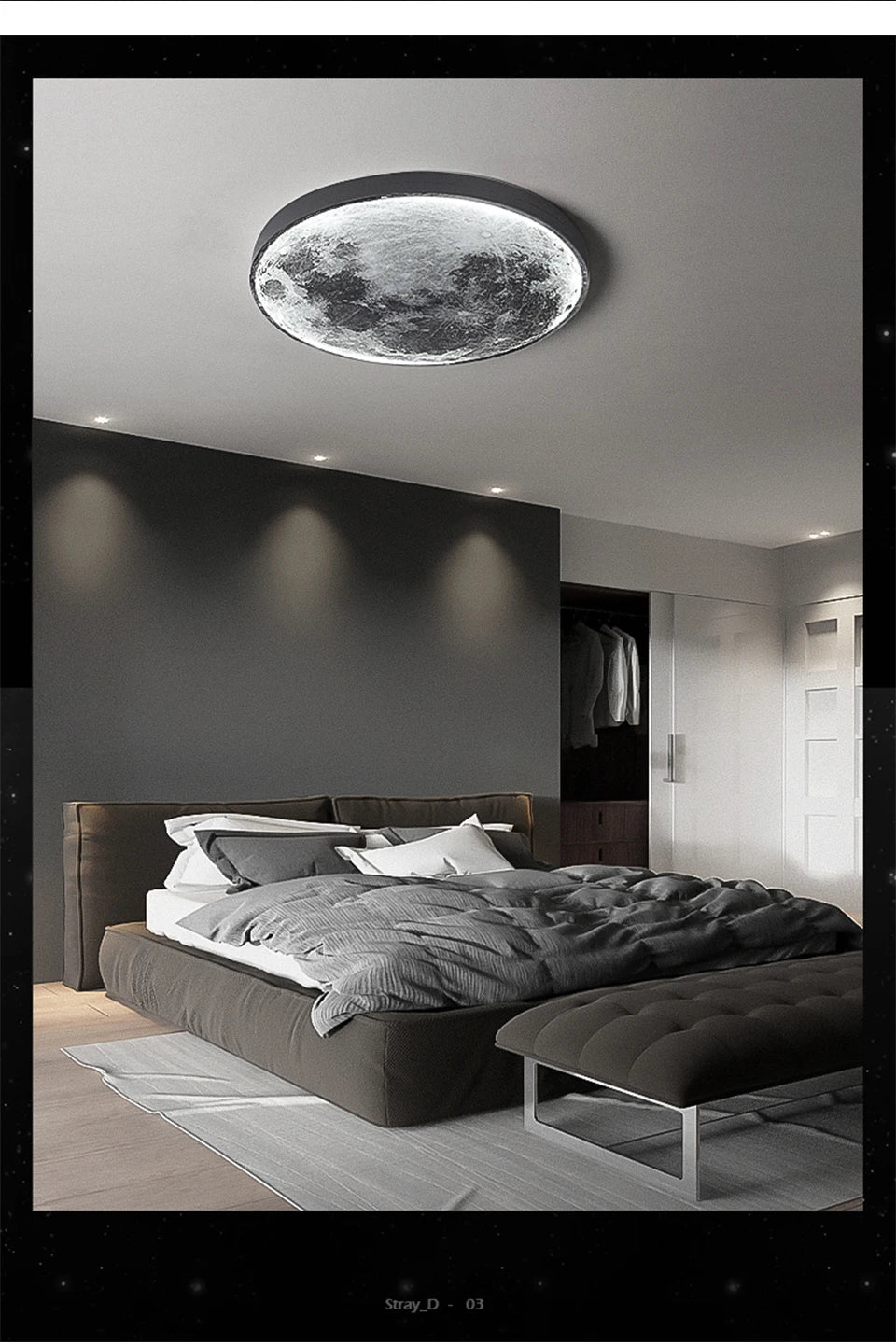 Modern LED Wall Lamp Moon Indoor Lighting For Bedroom Living Hall Room HOME Decoration Fixture Lights decorate Lusters Lamps