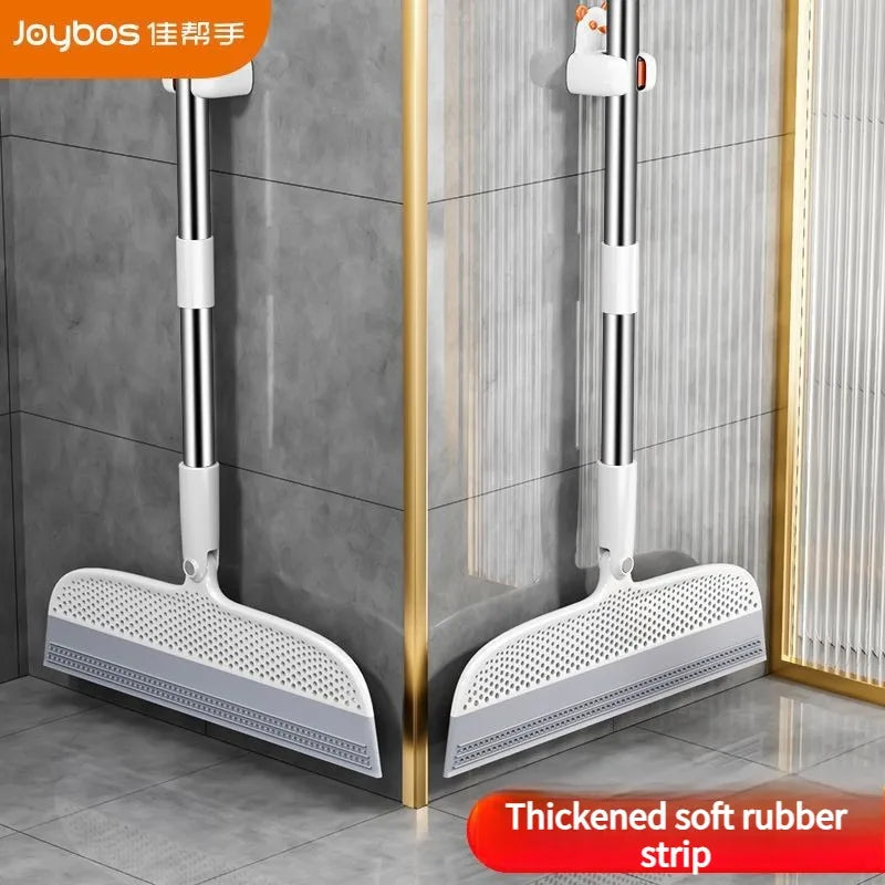 2 in 1 Silicone Removable Broom Floor Cleaning Squeegee Broom Magic Silicone Broom for Household Use