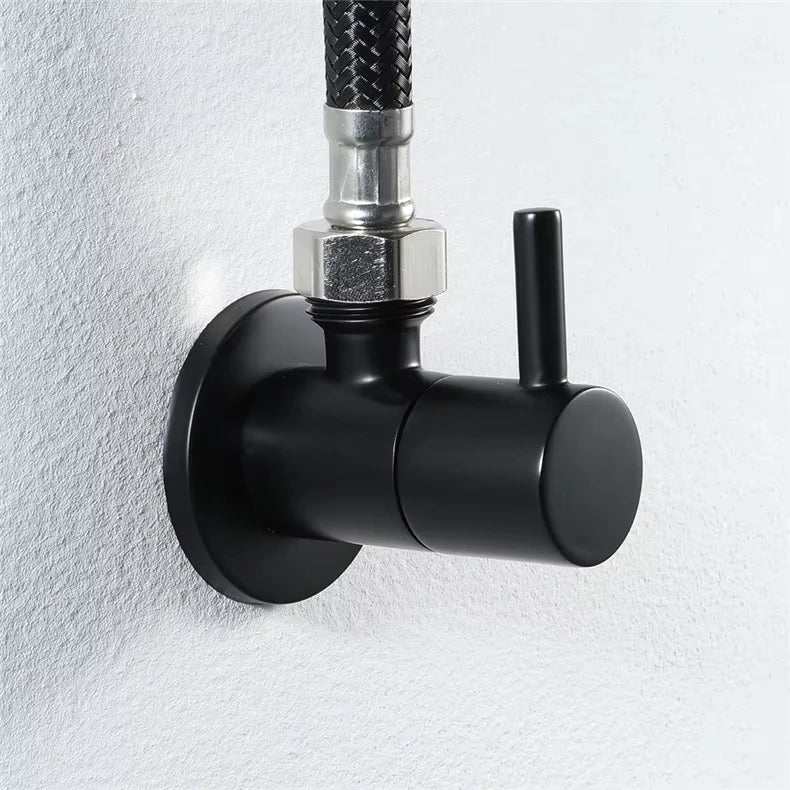 Brass Angle Valve Water Heater Toilet Inlet Valve Bidet Toilet Attachment Shower  Shut Off Valve