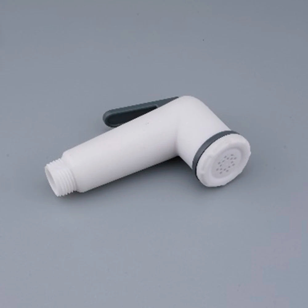 Hot Sales Modern White ABS Plastic PVC Polo Shower Hose Bathroom Shattaf Set