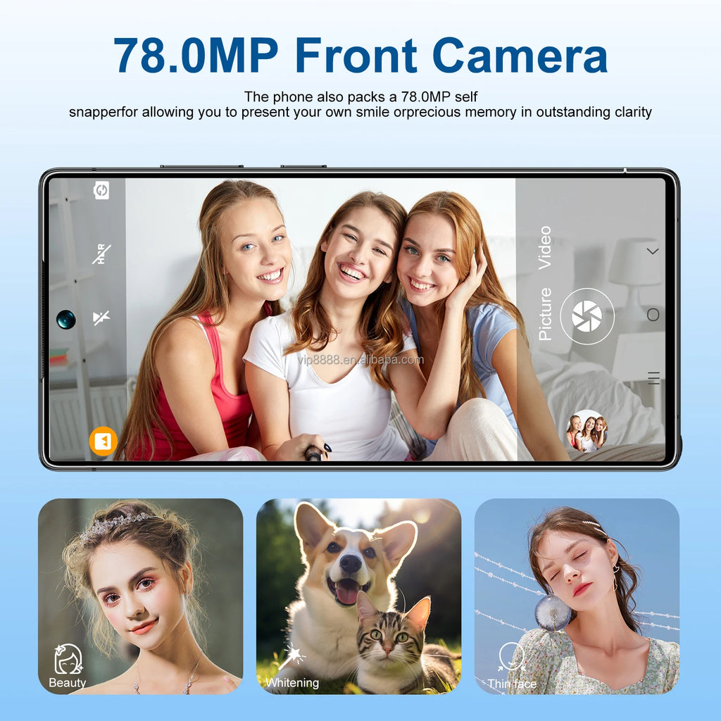 22GB+2TB Large Memory S25 ULTRA Unlocked Android Smartphone Hot Selling 7.3 Inch Dual Sim 5G S25 Ultra Mobile Phones