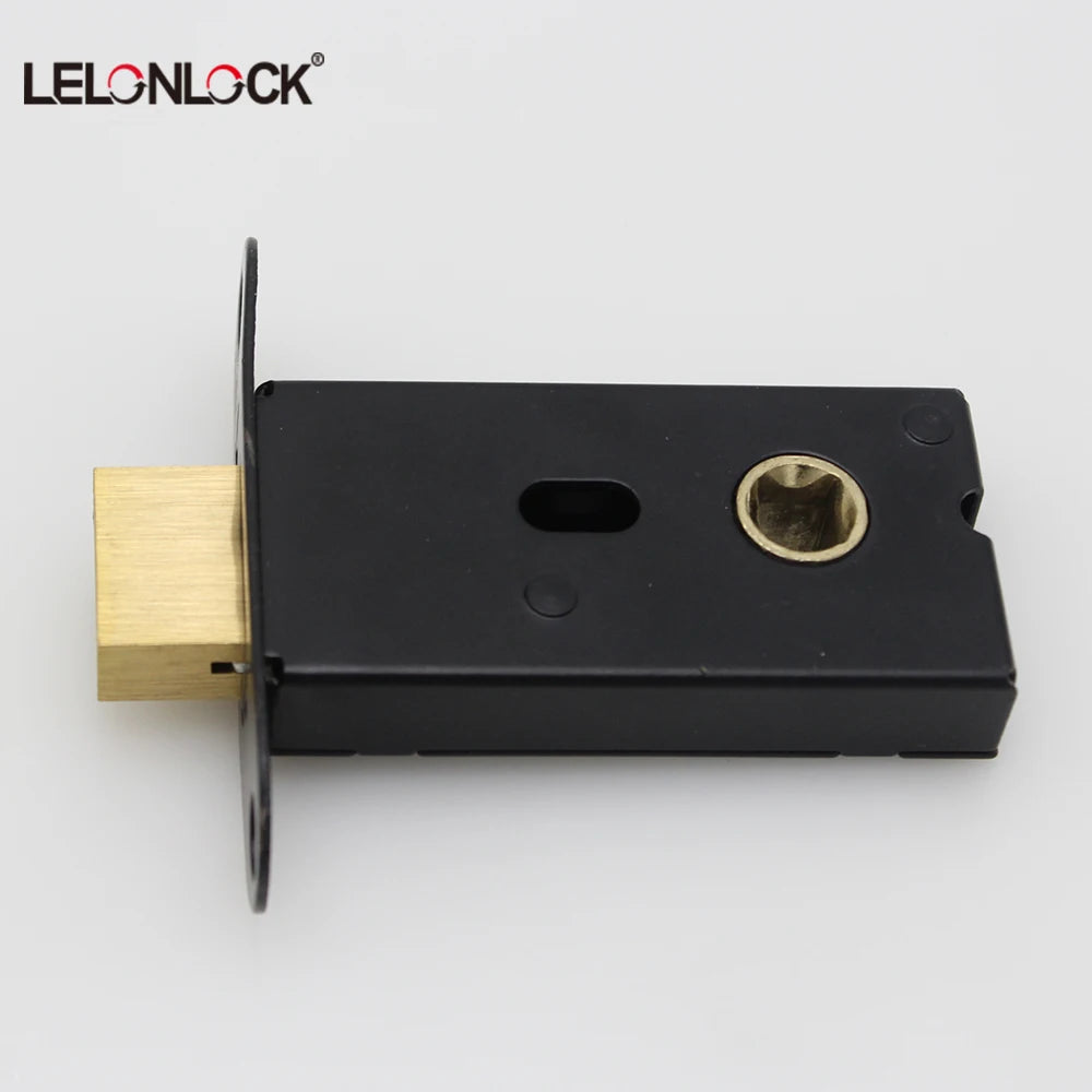 Multi-color Concealed Mounting Wooden Concealed Sliding Door Locks Round Base Knob Handle Sliding Privacy Pocket Door Lock