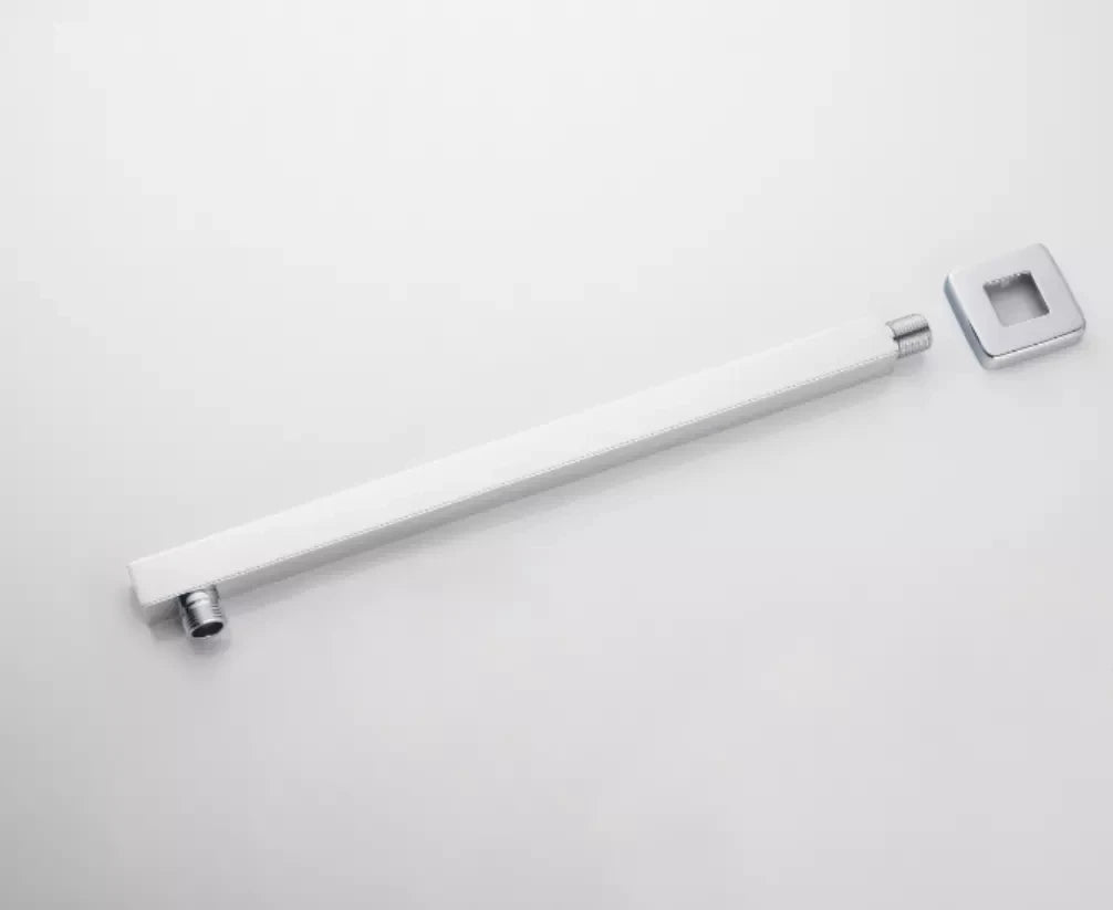 Bathroom Square Rainfall Shower System Wall Mounted Faucet Shower Set