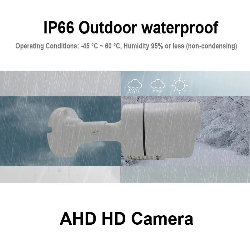 HD Cam AHD Camera CCTV Security Surveillance Outdoor Waterproof 720P 1080P 4MP 5MP CVI TVI Infrared Night Vision 2mp Home Camera