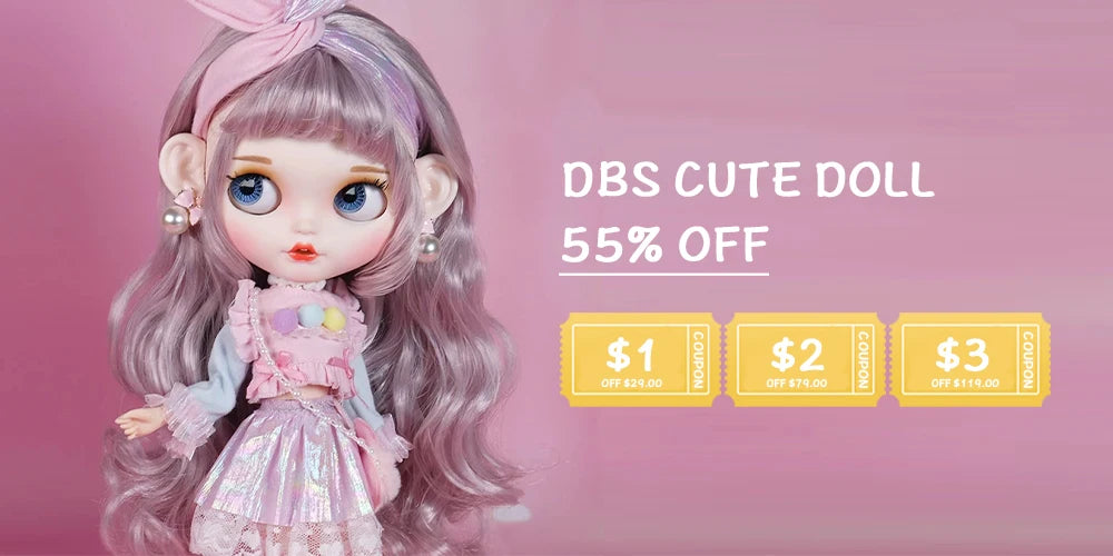 ICY DBS Blyth Doll 1/6 BJD Toy Joint Body Special Offer Lower Price DIY Girls Gift 30cm Anime Doll Random Eyes Colors